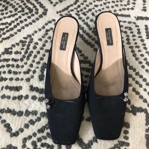 Kate spade slip on shoes with short heel
